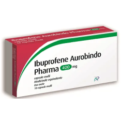 10 capsule molli Ibuprofene Aurobindo