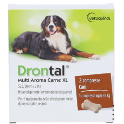Farma 1000 Drontal Plus Flavour Xl, Compresse Per Cani