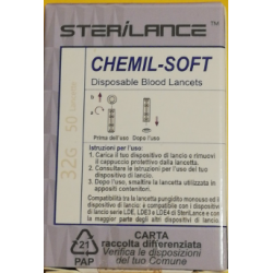 CHEMIL-SOFT LANCETTE G32 50PZ
