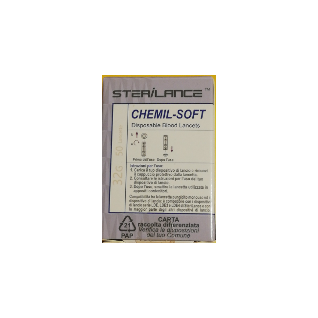 CHEMIL-SOFT LANCETTE G32 50PZ