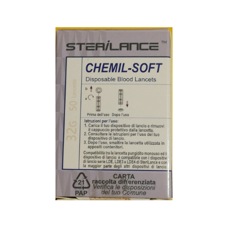 CHEMIL-SOFT LANCETTE G32 50PZ