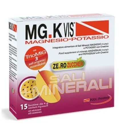 Pool Pharma Mgk Vis Mango & Passion Fruit 15 Bustine