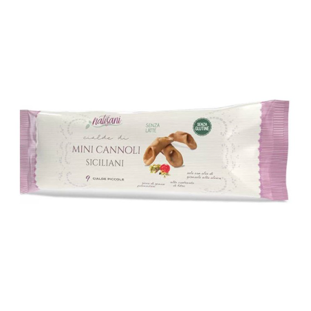 Natisani Mini Cannoli 12 Pezzi Da 10 G