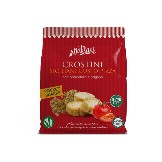 Natisani Crostini Siciliani Pizza 50 G