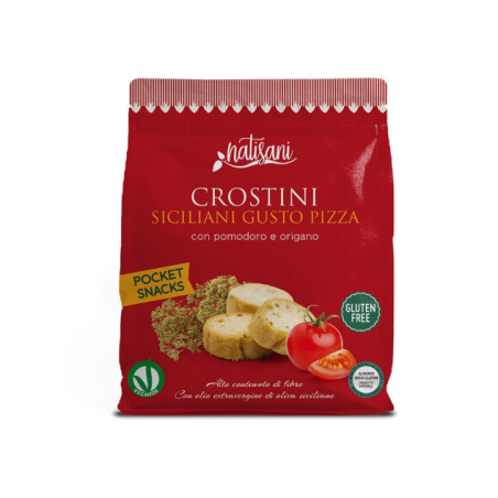 Natisani Crostini Siciliani Pizza 50 G
