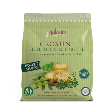 Natisani Crostini Alle Erbette 50 G