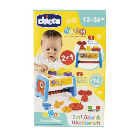 Chicco Gioco S2p 2 In 1 Casetta Degli Attrezzi