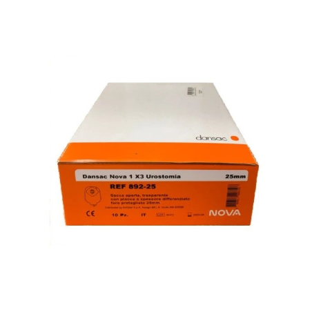 Hobama Sacca Urostomia Anatomica Convessita'x3 Barriera Idrocolloidale Sistema Antireflusso Rivestimento Tnt Idrorepellente Aper