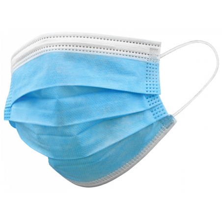General Merchandising Mascherina Chirurgica Iir Azzurra 10 Pezzi