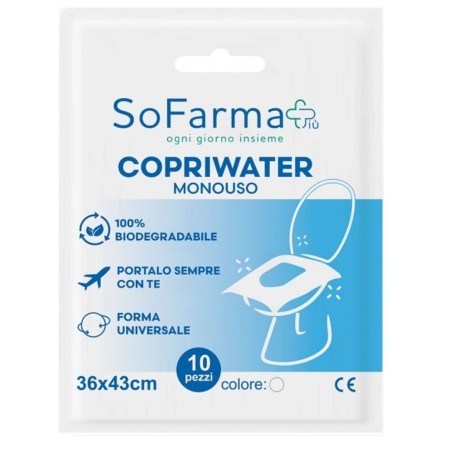 So. Farma. Morra Copriwater Monouso 10 Pezzi Sofarmapiu'