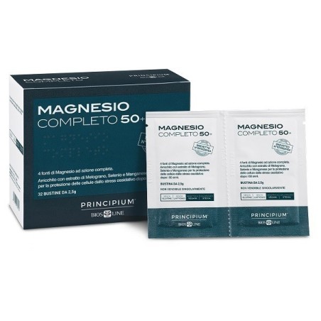 Bios Line Principium Magnesio Completo Brevettato 50+ 32 Bustine Da 2,5 G