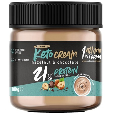 Un Attimo In Forma Keto Protein Cream Nocciola E Cioccolato 180 G