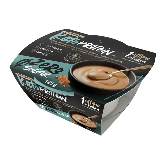 Un Attimo In Forma Keto Protein Pudding Caramel 125 G