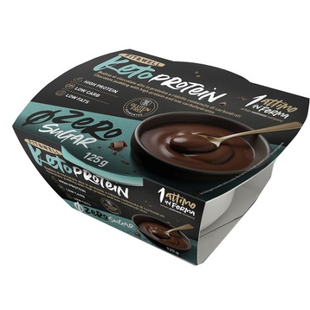 Un Attimo In Forma Keto Protein Pudding Chocolate 125 G
