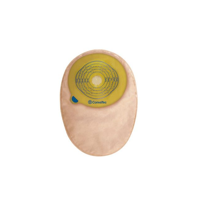 Convatec Sacca Colostomia A Fondo Chiuso Trasparente Con Filtro Incorporato E Rivestimento In Tessuto Consecura 70mm 30 Pezzi