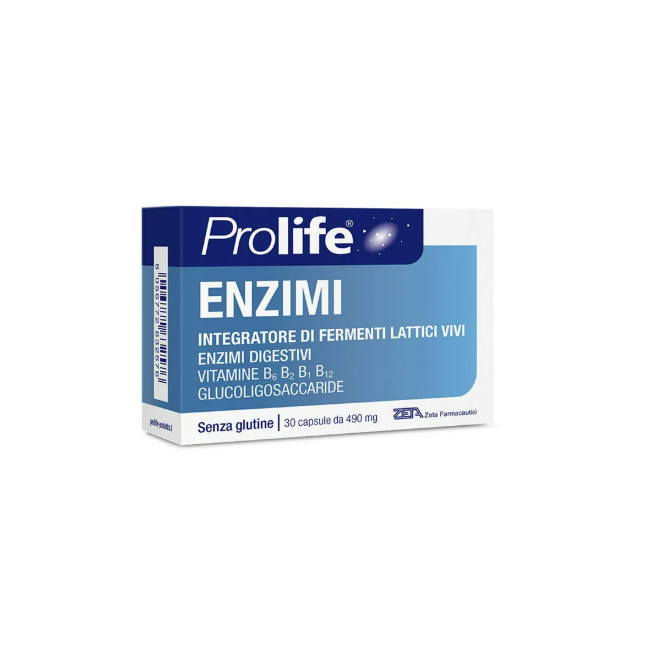 confezione 30 capsule prolife enzimi