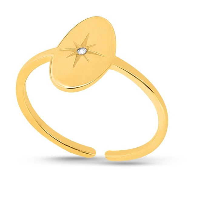 Mast Industria Italiana Moonila Anello Oro Polaris