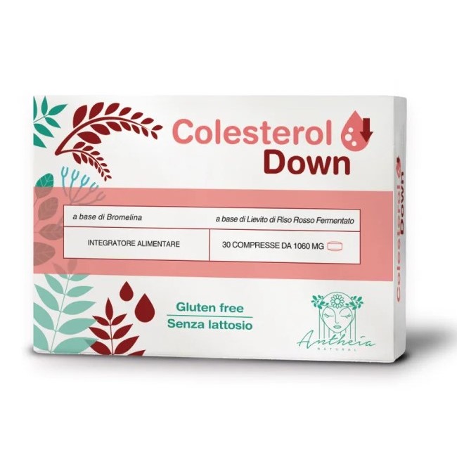 Antheia Colesterol Down 30 Compresse