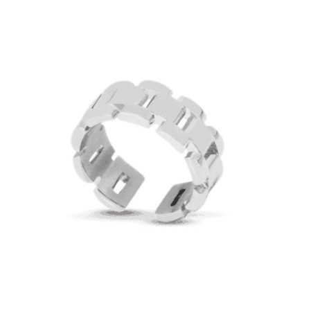 Mast Industria Italiana Moonila Anello Argento Zora