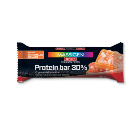 Marco Viti Massigen Sport Protein Barretta 36% Caramello Salato 35 G