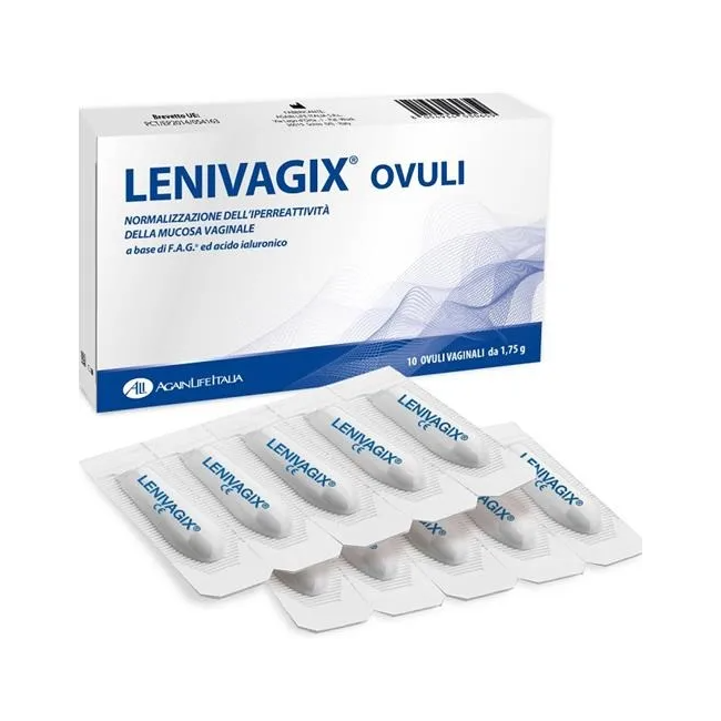 Dymalife Pharmaceutical Lenivagix Ovuli Vaginali 12 Pezzi