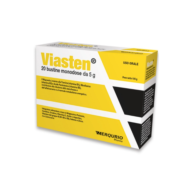 Merqurio Pharma Viasten 20 Bustine