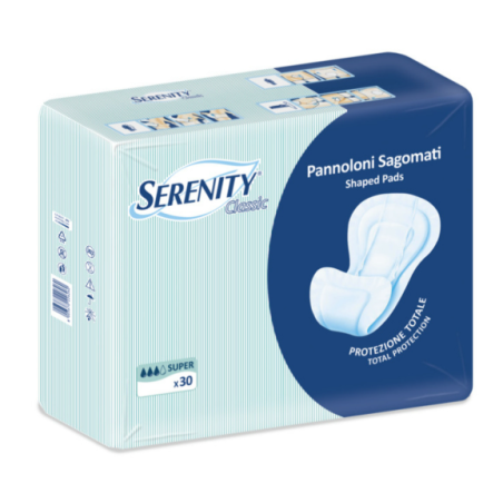 Serenity Sagomato Sd Sensitive Super 30 Pezzi