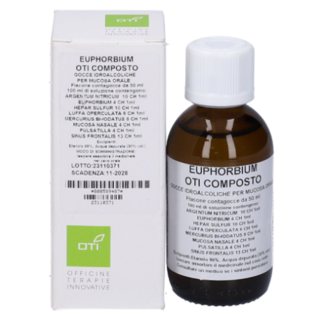 Oti Officine Terapie Innovative Gamma Euphorbium Gocce 50ml
