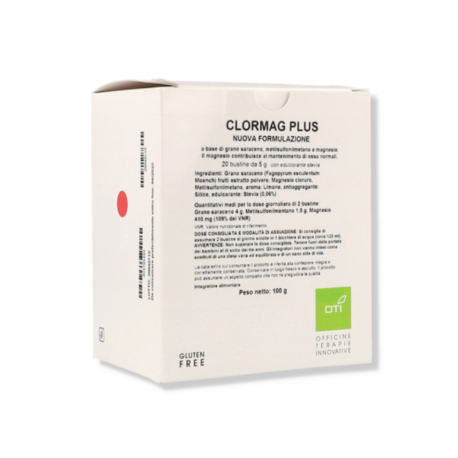 Oti Officine Terapie Innovative Clormag Plus Nuova Formulazione 20 Bustine Da 5 G
