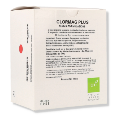 Oti Officine Terapie Innovative Clormag Plus Nuova Formulazione 20 Bustine Da 5 G