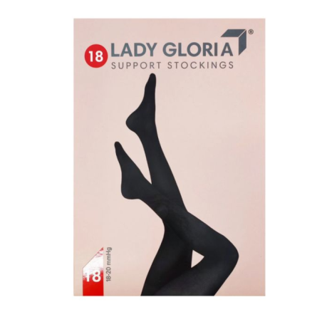 Gloria Med Lady Gloria 18 Gambaletto Punta Aperta Miele Taglia 5 1 Paio