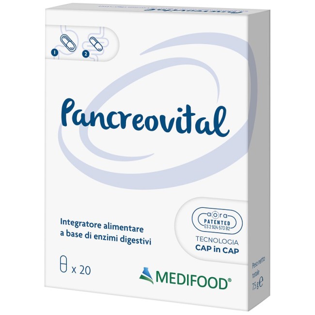Piam Farmaceutici Pancreovital 20 Capsule