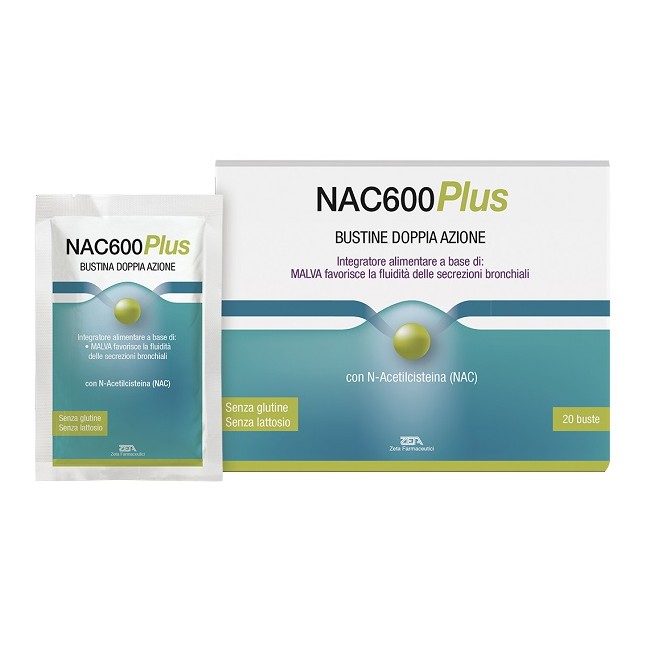 Zeta Farmaceutici Nac600 Plus 20 Buste