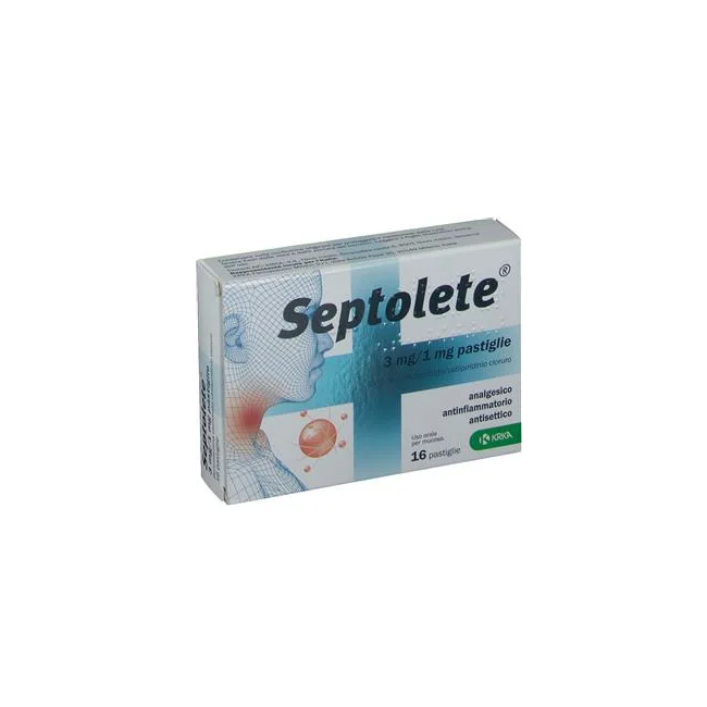 16 pastiglie Septolete Aroma Cola