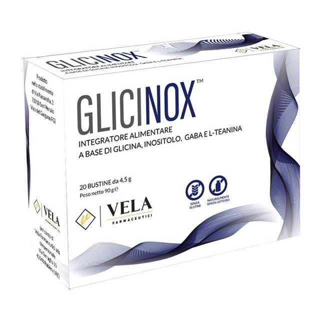 Vela Farmaceutici Glicinox 20 Bustine 4,5 G