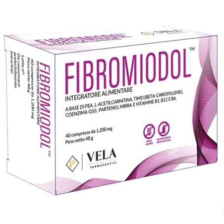 Vela Farmaceutici Fibromiodol 40 Compresse 1200 Mg