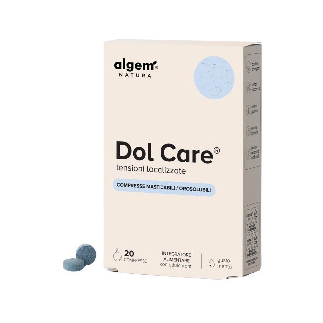 Algem Natura Dol Care 20 Compresse Masticabili Orosolubili