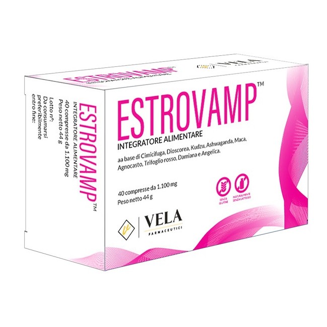 Vela Farmaceutici Estrovamp 40 Compresse 1100 Mg