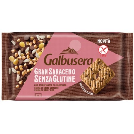 Galbusera Gran Saraceno Biscotto Con Gocce Di Cioccolato 260 G