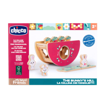 Chicco Gioco Legno Collina Dei Coniglietti
