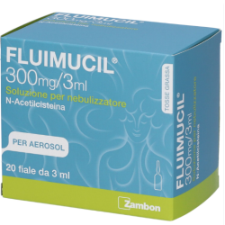 Fluimucil 300 Mg/3 Ml Soluzione Per Nebulizzatore 20 fiale