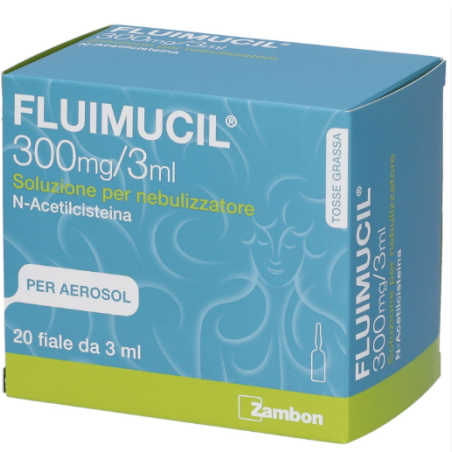 Fluimucil 300 Mg/3 Ml Soluzione Per Nebulizzatore 20 fiale