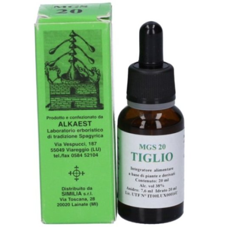Alkaest Mgs20 Tiglio Macerato Glicerico Spg 20 Ml