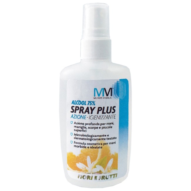 Munus International Munus Medical Igienizzante Spray Mani E Superfici Fiori&frutta 110 Ml