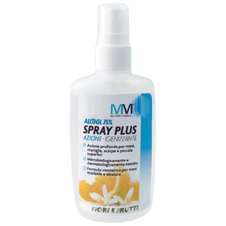 Munus International Munus Medical Igienizzante Spray Mani E Superfici Fiori&frutta 110 Ml