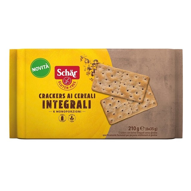 Dr. Schar Schar Crackers Cereali Integrali 6 Pezzi Da 35 G