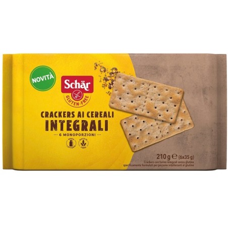 Dr. Schar Schar Crackers Cereali Integrali 6 Pezzi Da 35 G