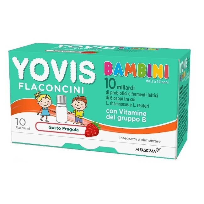 Alfasigma Yovis Bambini Fragola 100 Ml Nuova Formula