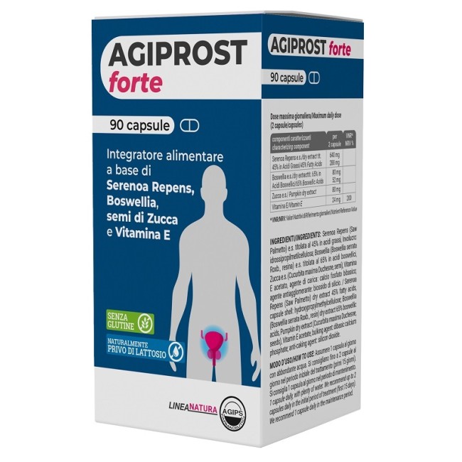 Agips Farmaceutici Agiprost Forte 90 Capsule 625 Mg