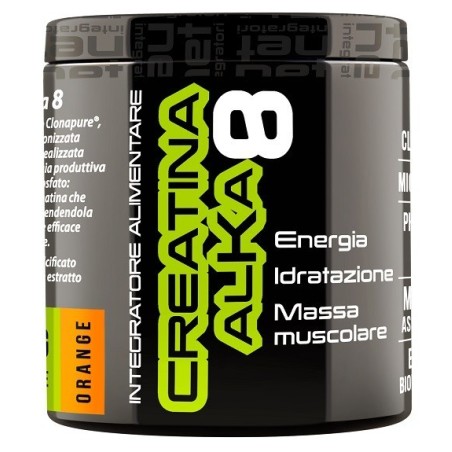 Moldes Net Integratori Farmacia Creatina Alka 8 Arancia 200 G